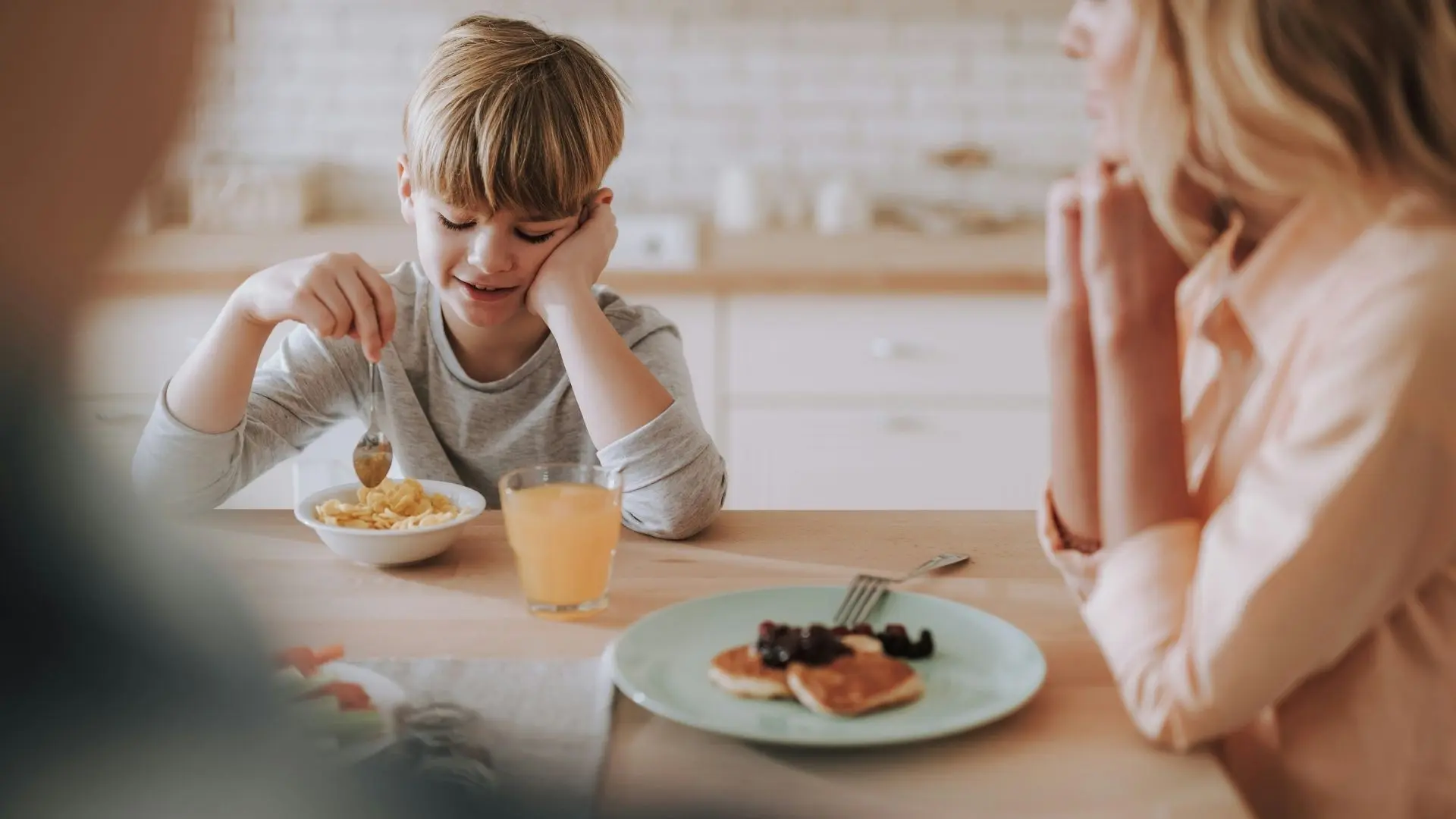 breakfast for dinner ideas at dinner table