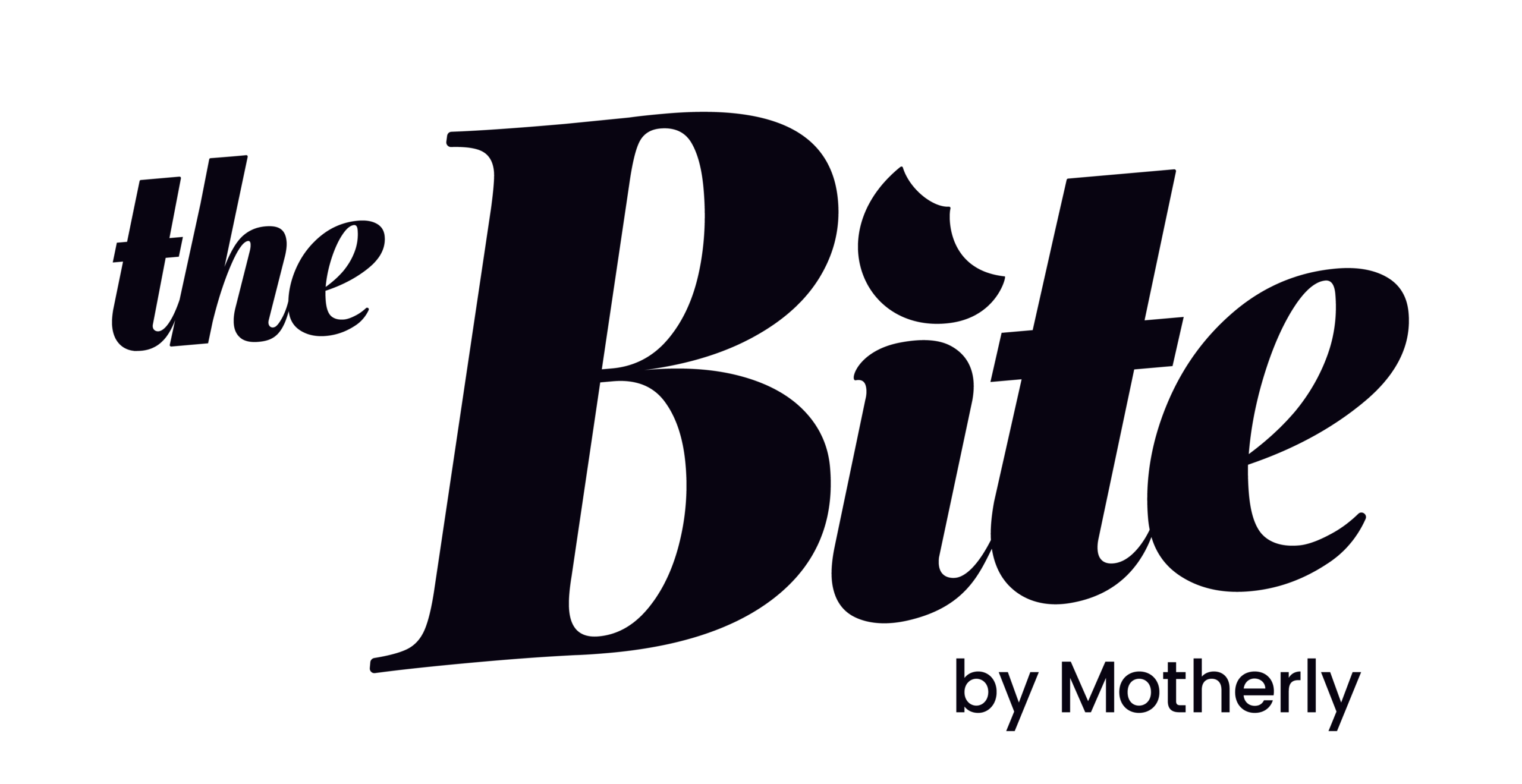 the bite black logo