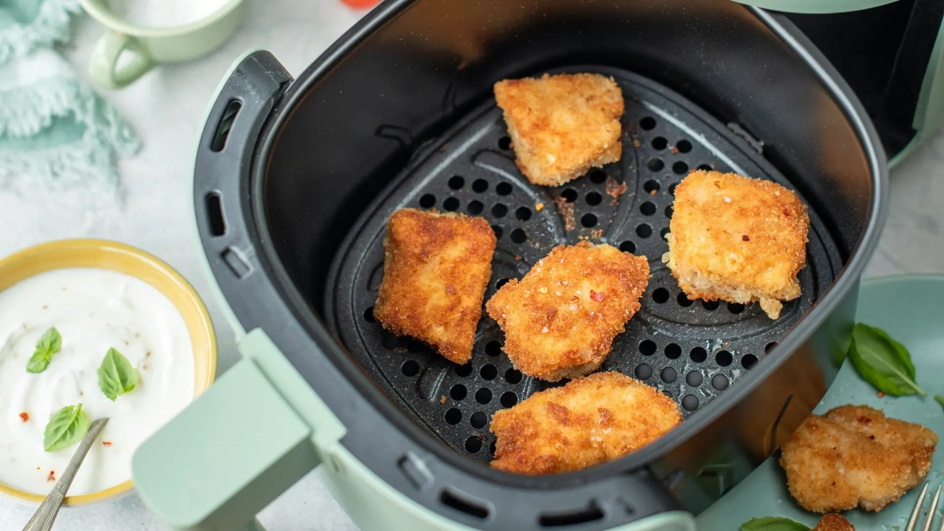 Air Fryer Fish Bites