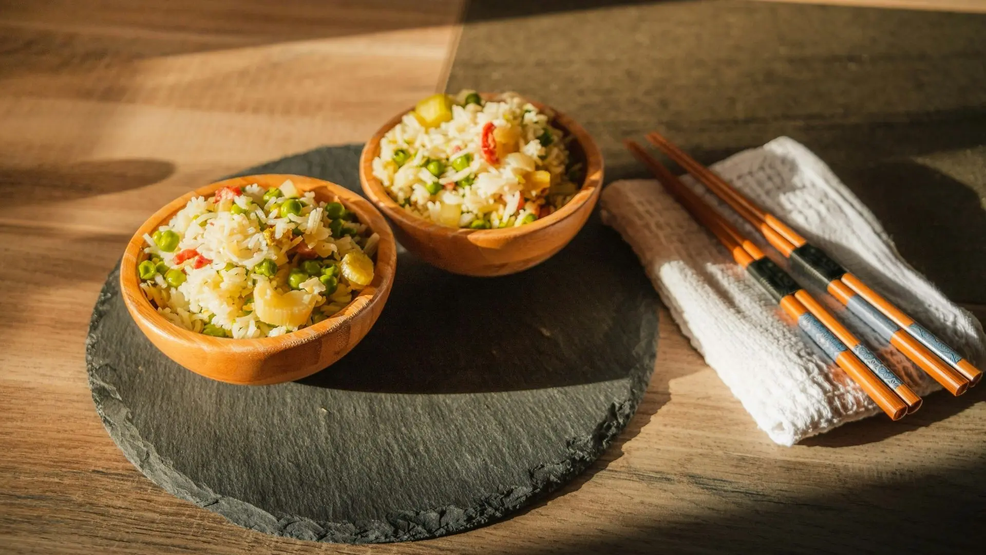 Microwave Fried Rice