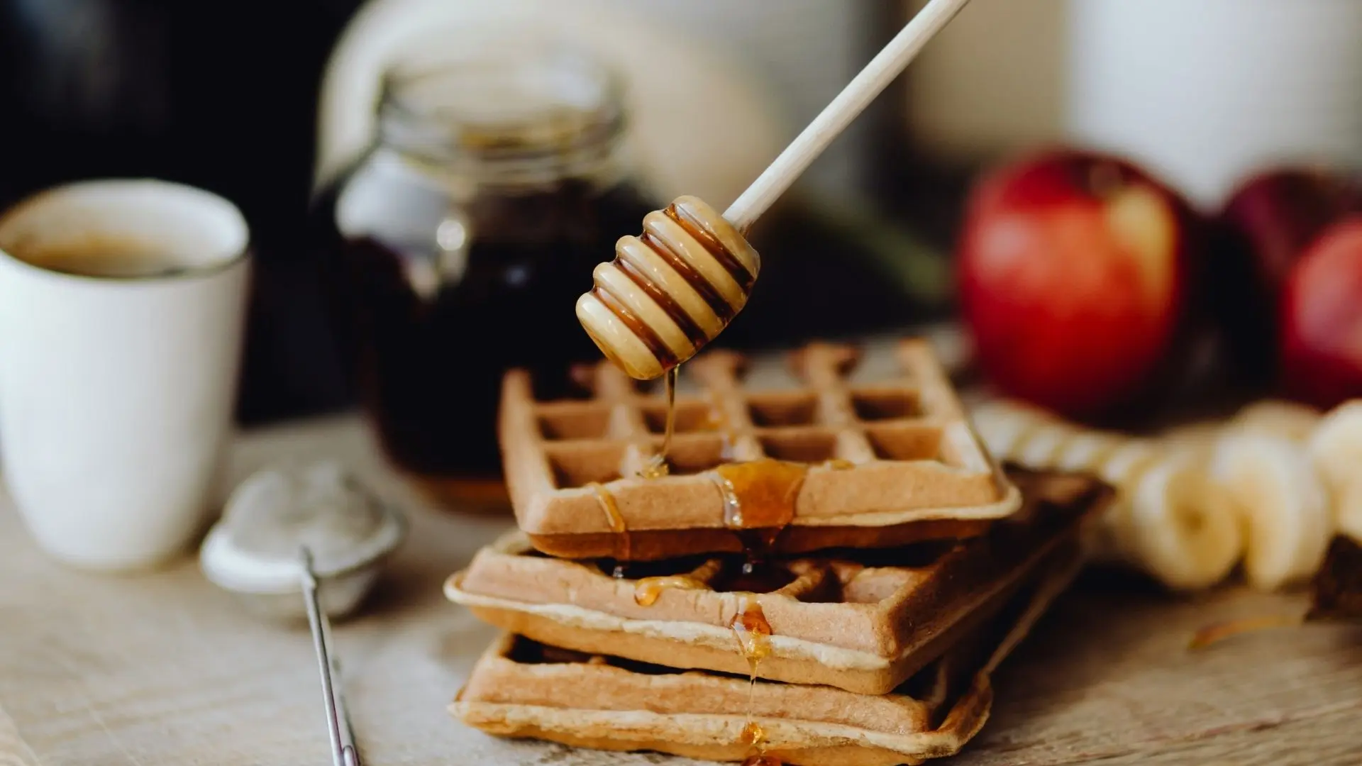 Apple Pie Waffles
